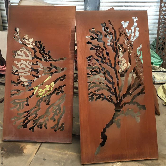 Corten Steel Planter, Pots